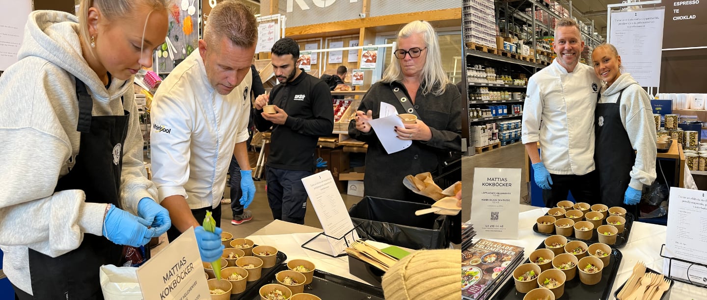 Matklubbens dag i Restaurangbutikerna den 28 oktober