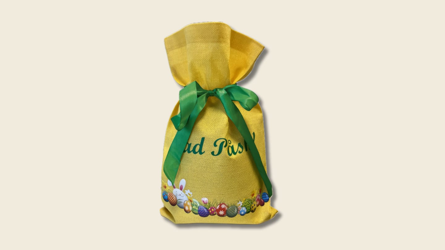 Påsksäck gul