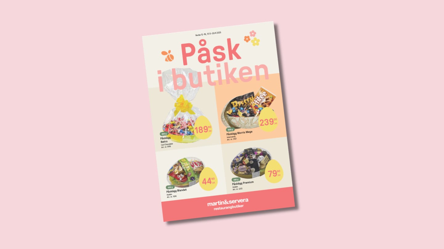 Påskgodis kampanjblad v.12-16