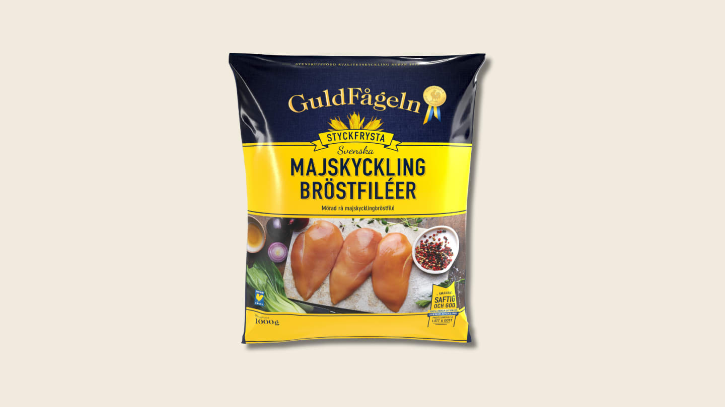 Majskycklingbröstfilé - fryst