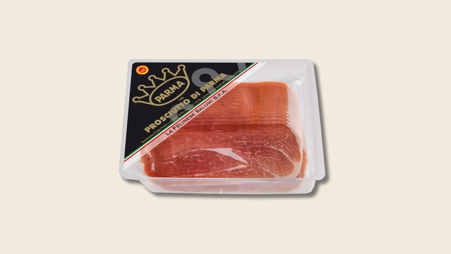 Parmaskinka skivad
