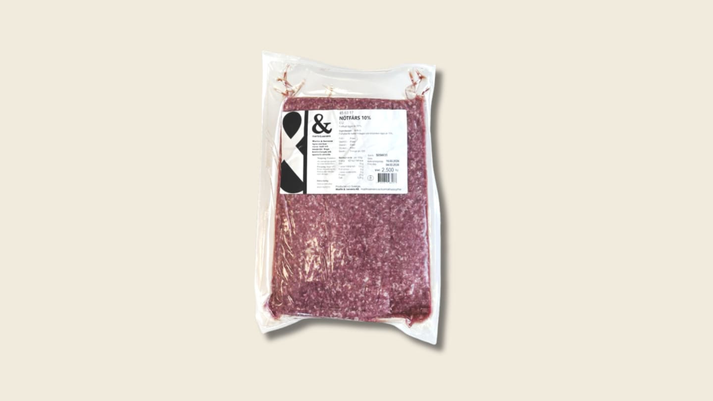 Nötfärs 10%