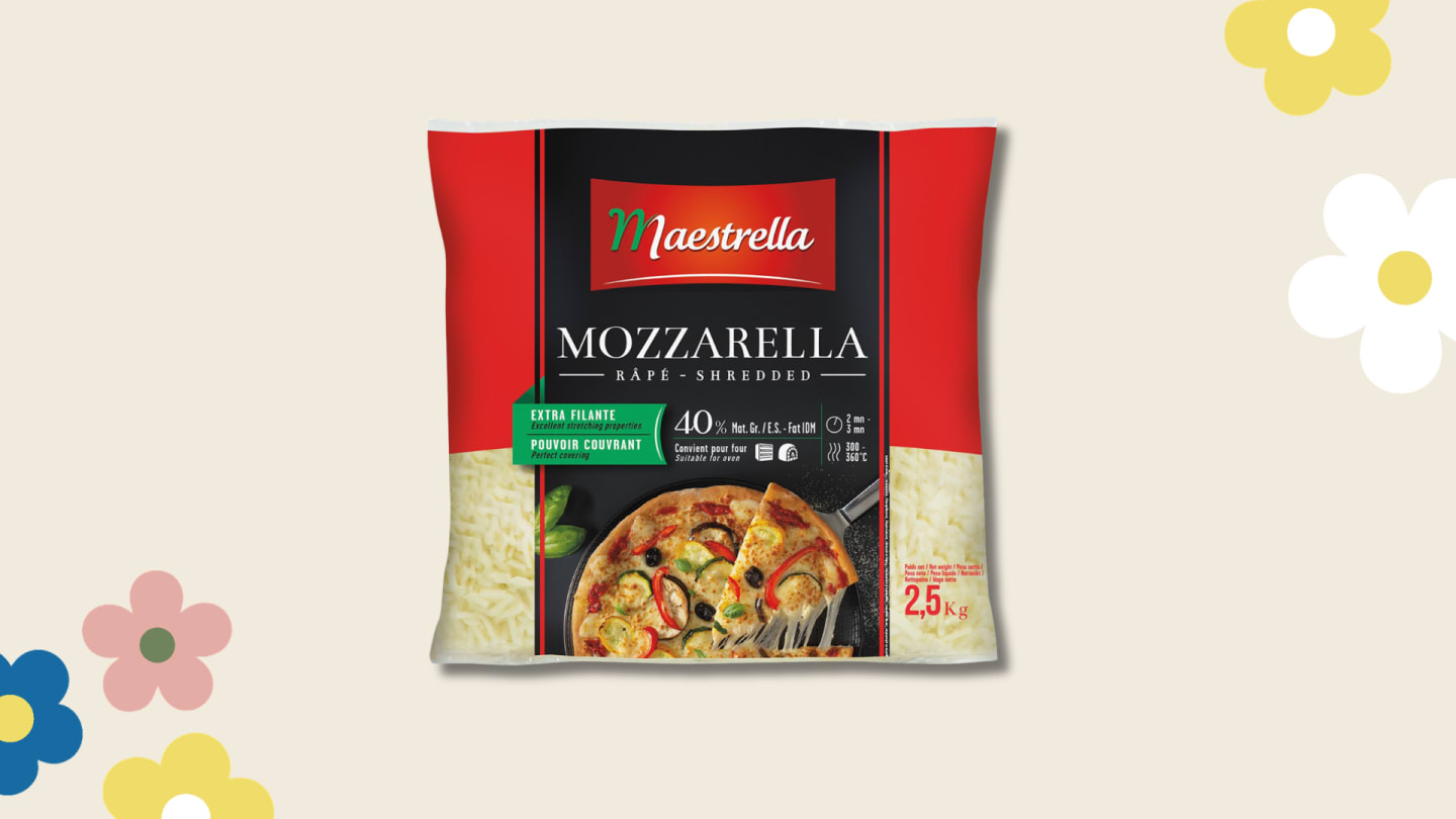Mozzarella riven