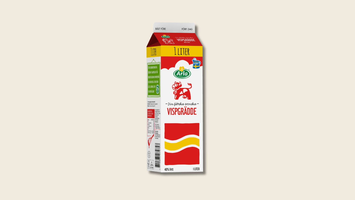 Vispgrädde 40 %