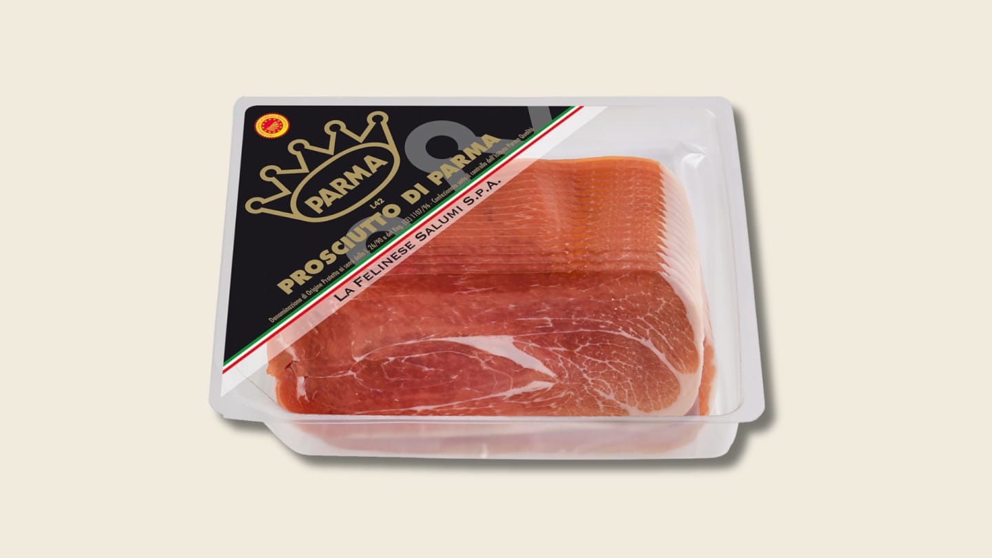 Parmaskinka skivad