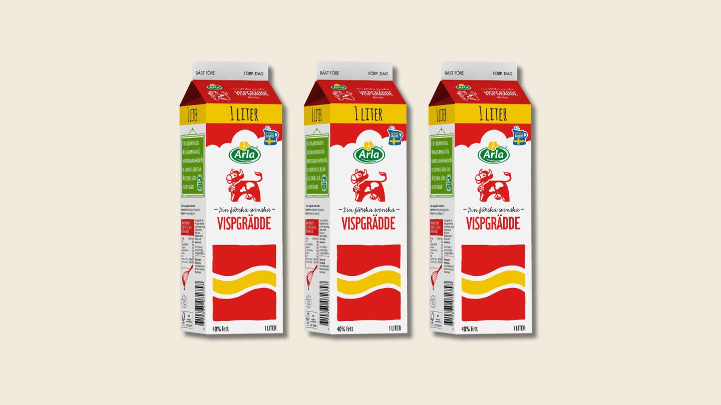Vispgrädde 40 %