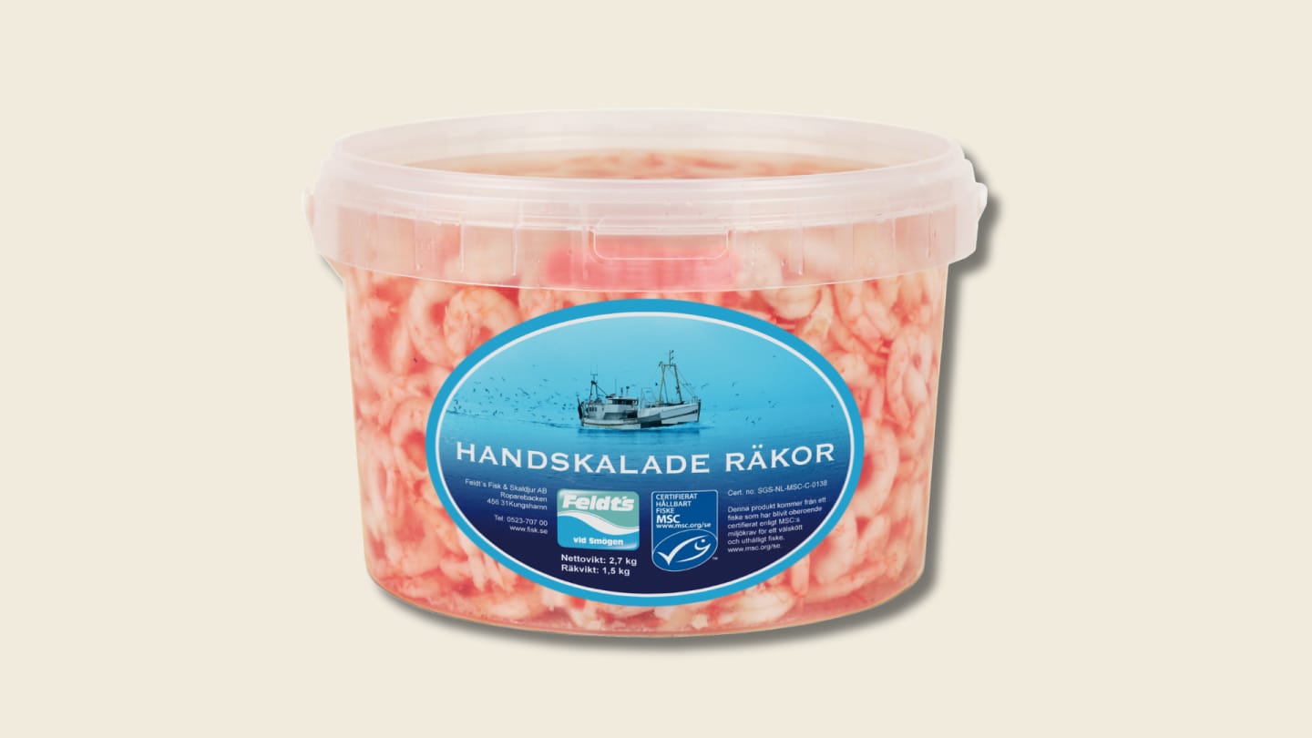 Räkor handskalade MSC
