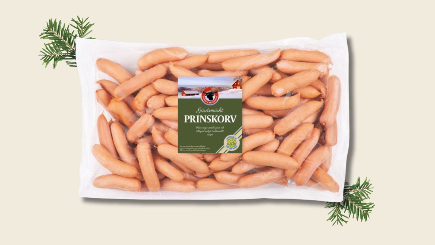 Prinskorv gårdsmärkt