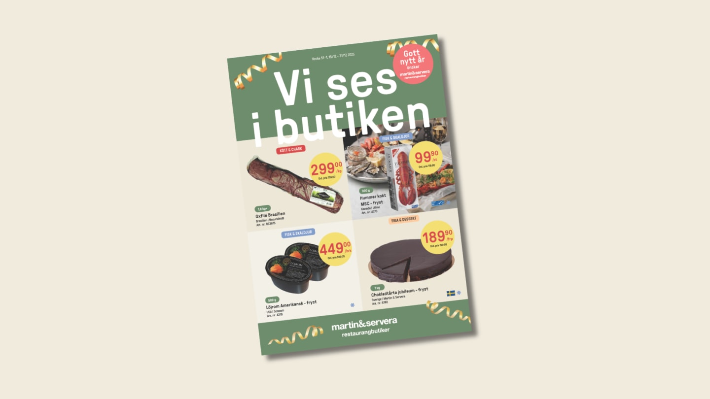 Digitalt kampanjblad - Nyårsinspiration