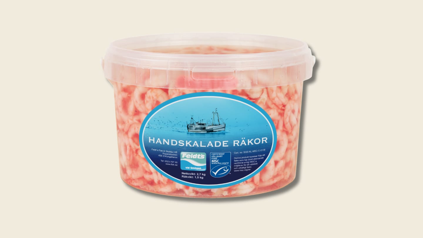 Räkor handskalade MSC