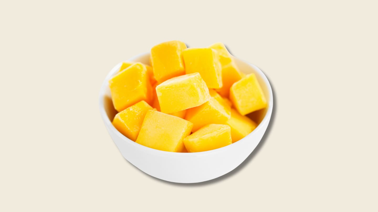 Mango tärnad - fryst
