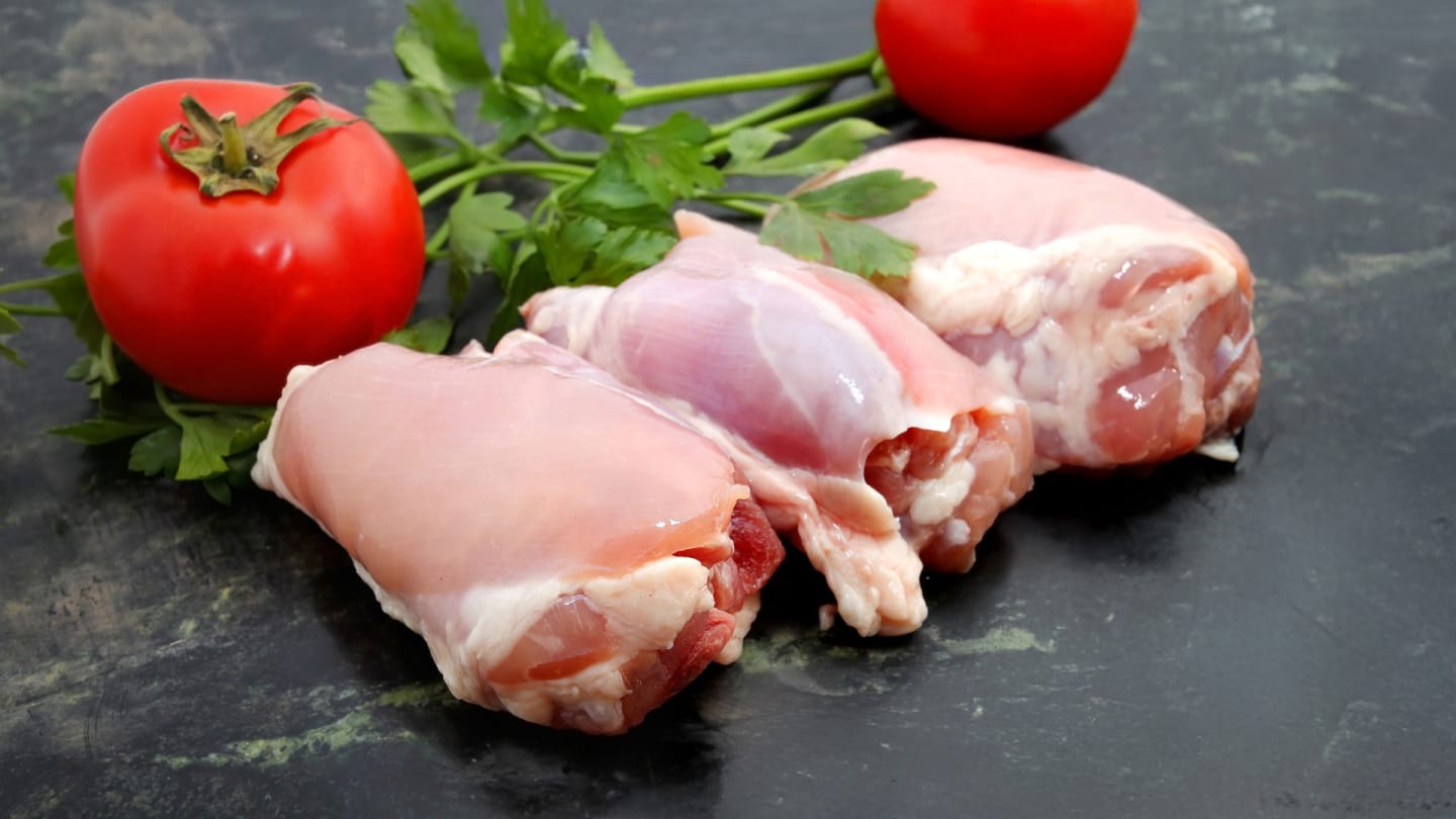 Kycklinglårfilé 50-100 g - fryst