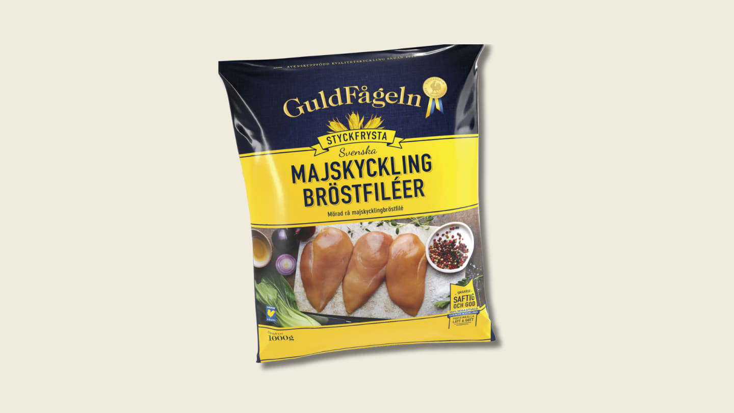 Majskycklingbröstfilé - fryst