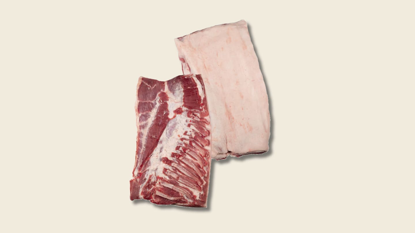 Fläsksida utan brosk & svål