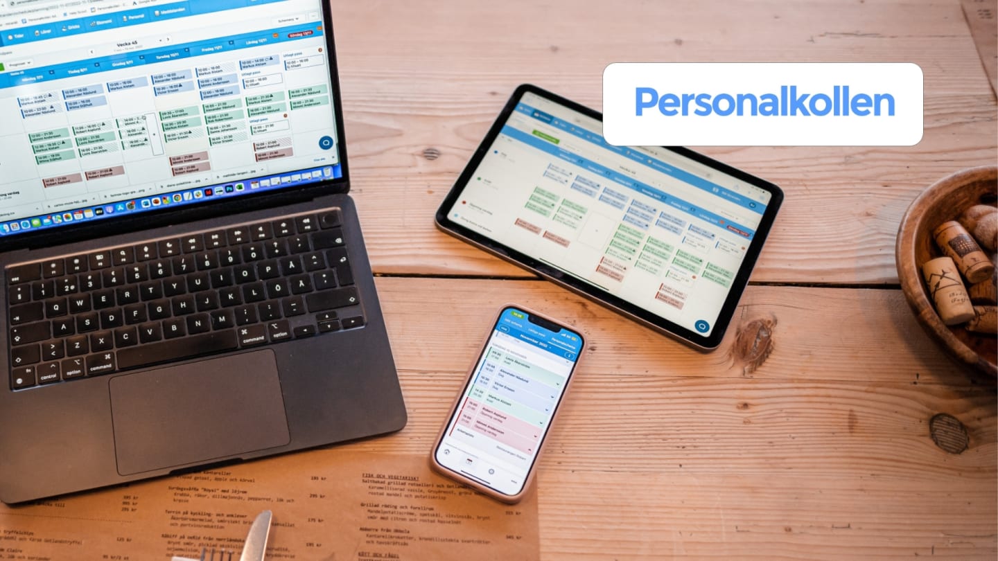 Få en stämpelklocka från personalkollen