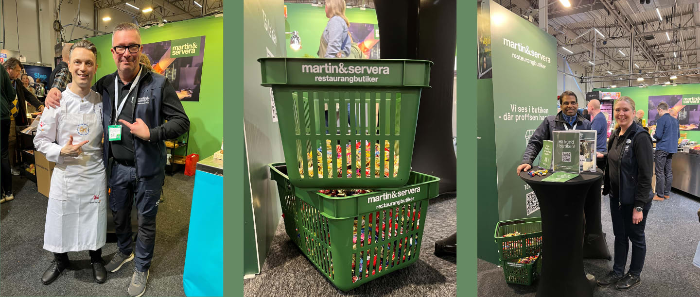 Martin & Servera Restaurangbutiker på FFCR 2025