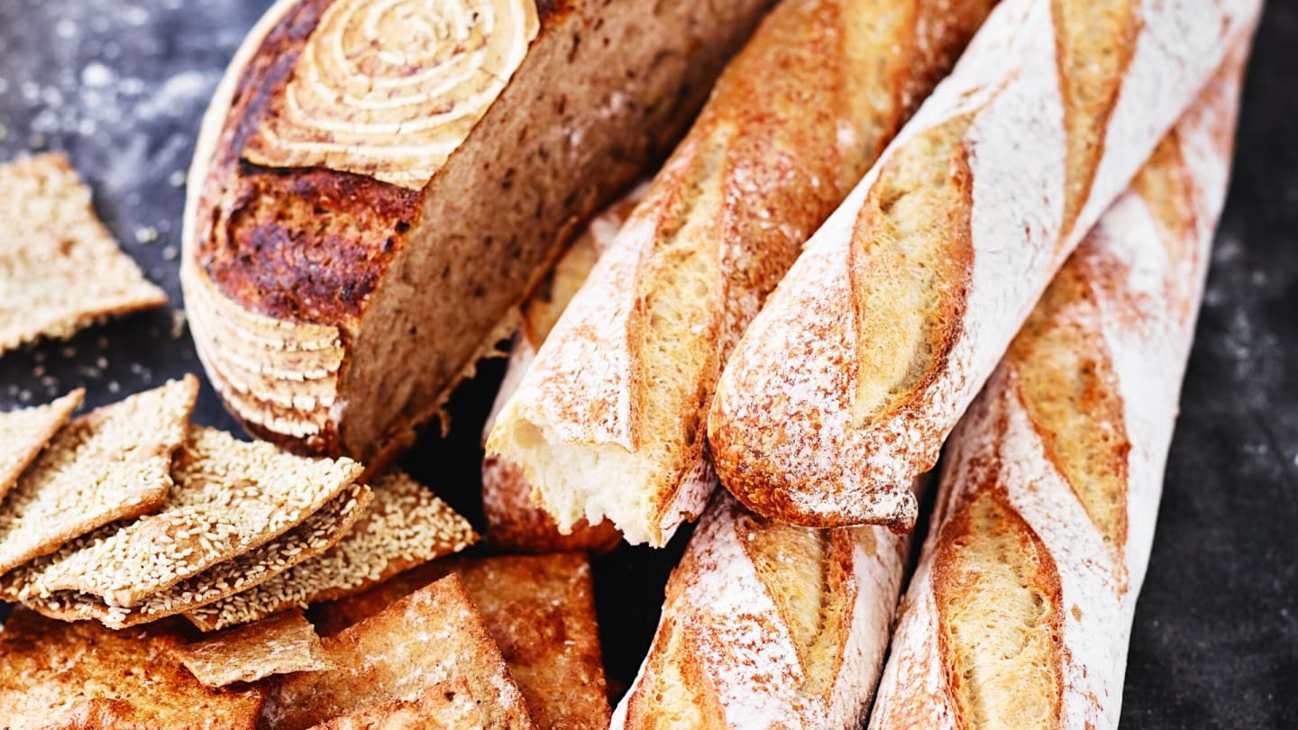 Bröd, bakverk och glass